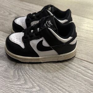 Nike Kids Black and White Sneakers